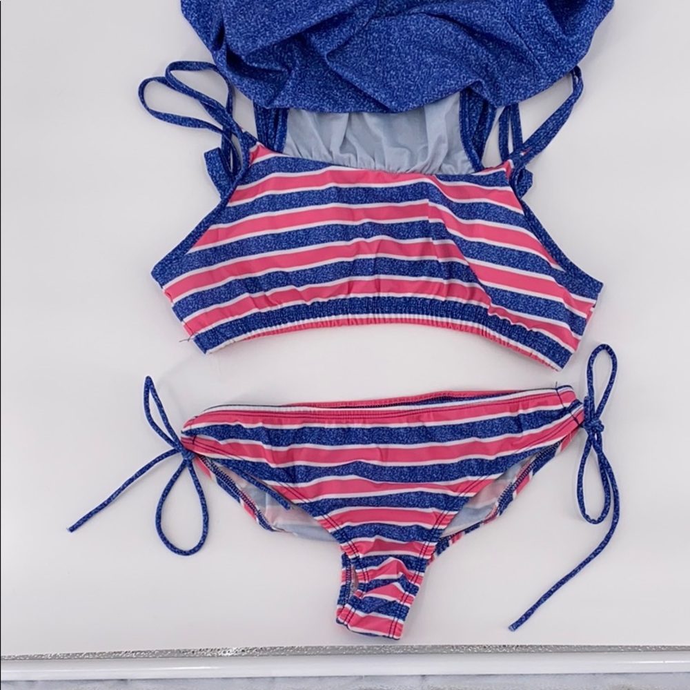 Pink and Blue swimming suit